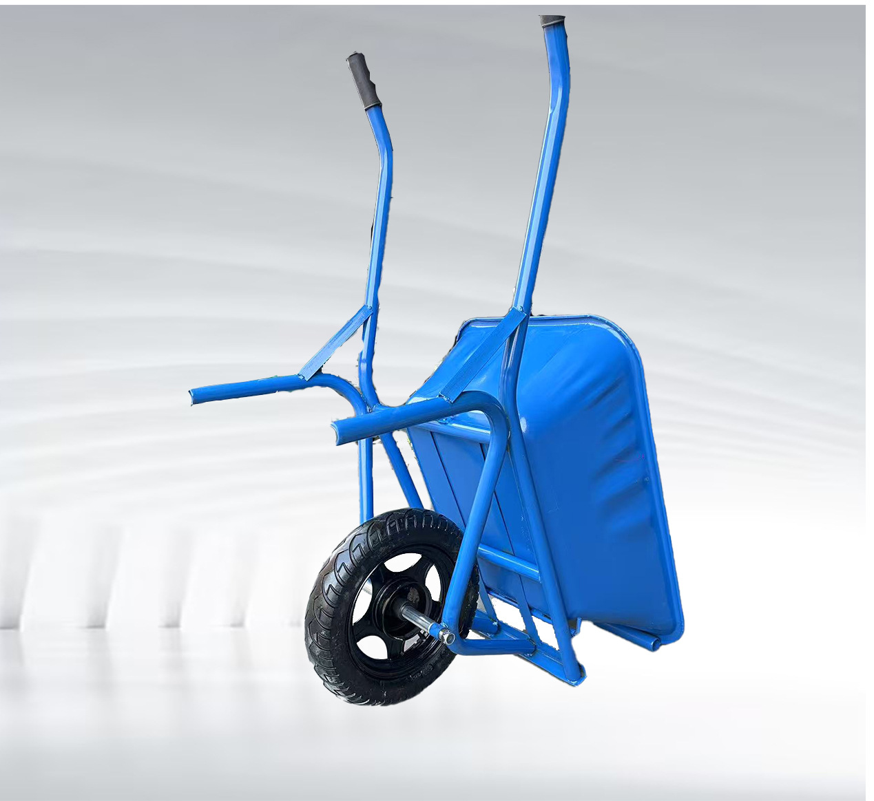 Agricultural single wheel double wheel thick handcart, construction site handling of sediment, garbage, feed, grain, dump truck manufacturer in stock