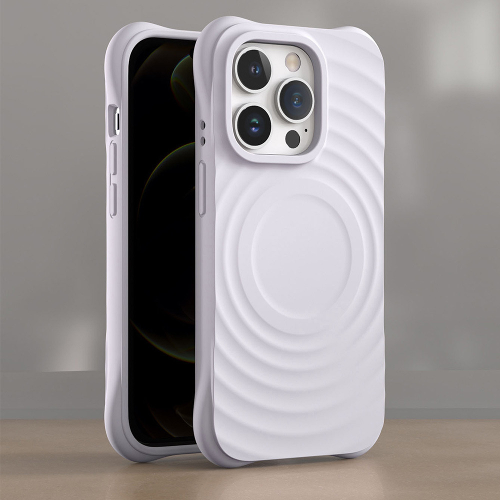 Apple 15 is suitable for iPhone 16 Pro with a liquid silicone phone protective case and 3D 3D creative design