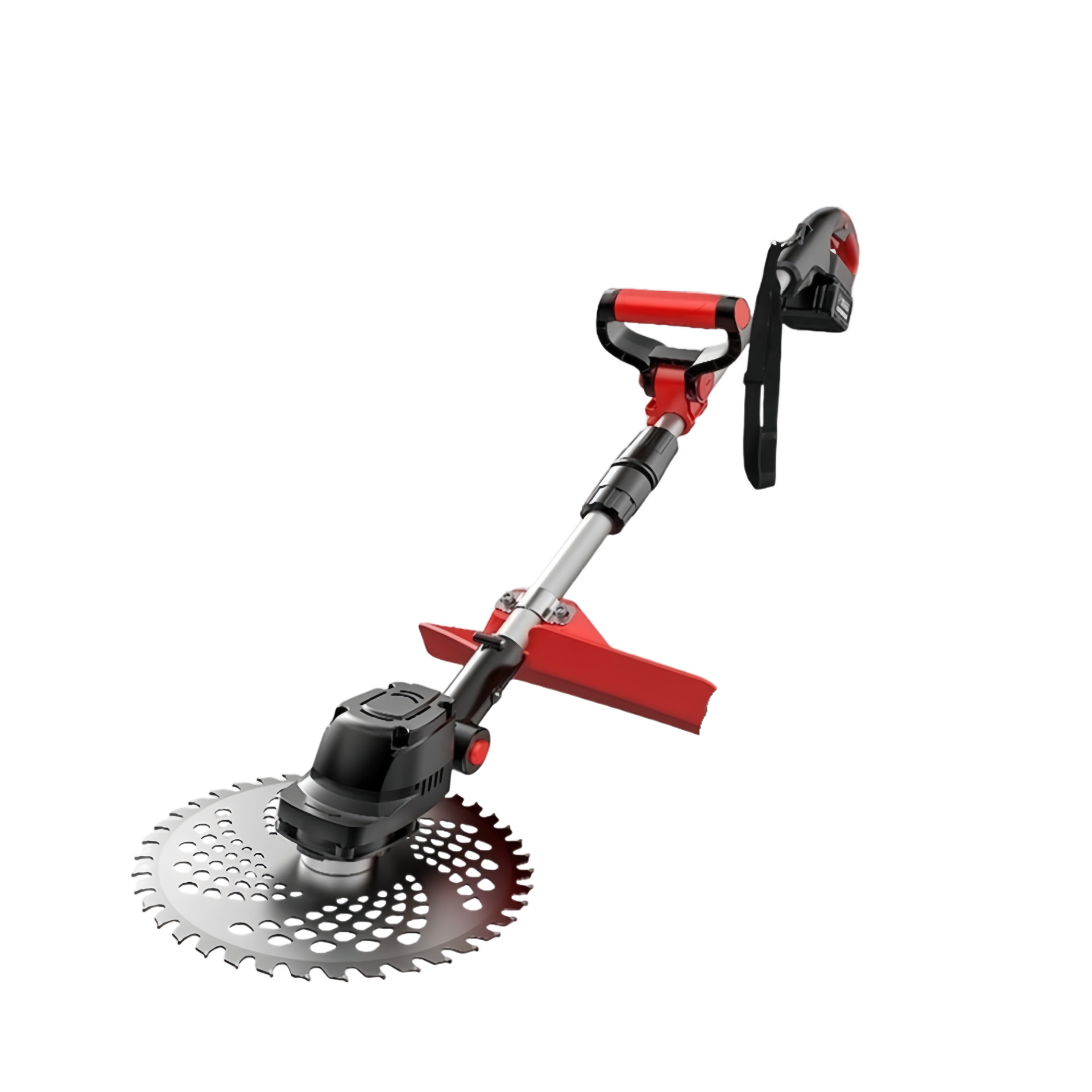 Lithium ion lawn mower, small household weeding machine, handheld electric weeding machine, garden trimmer, rechargeable lawn mower