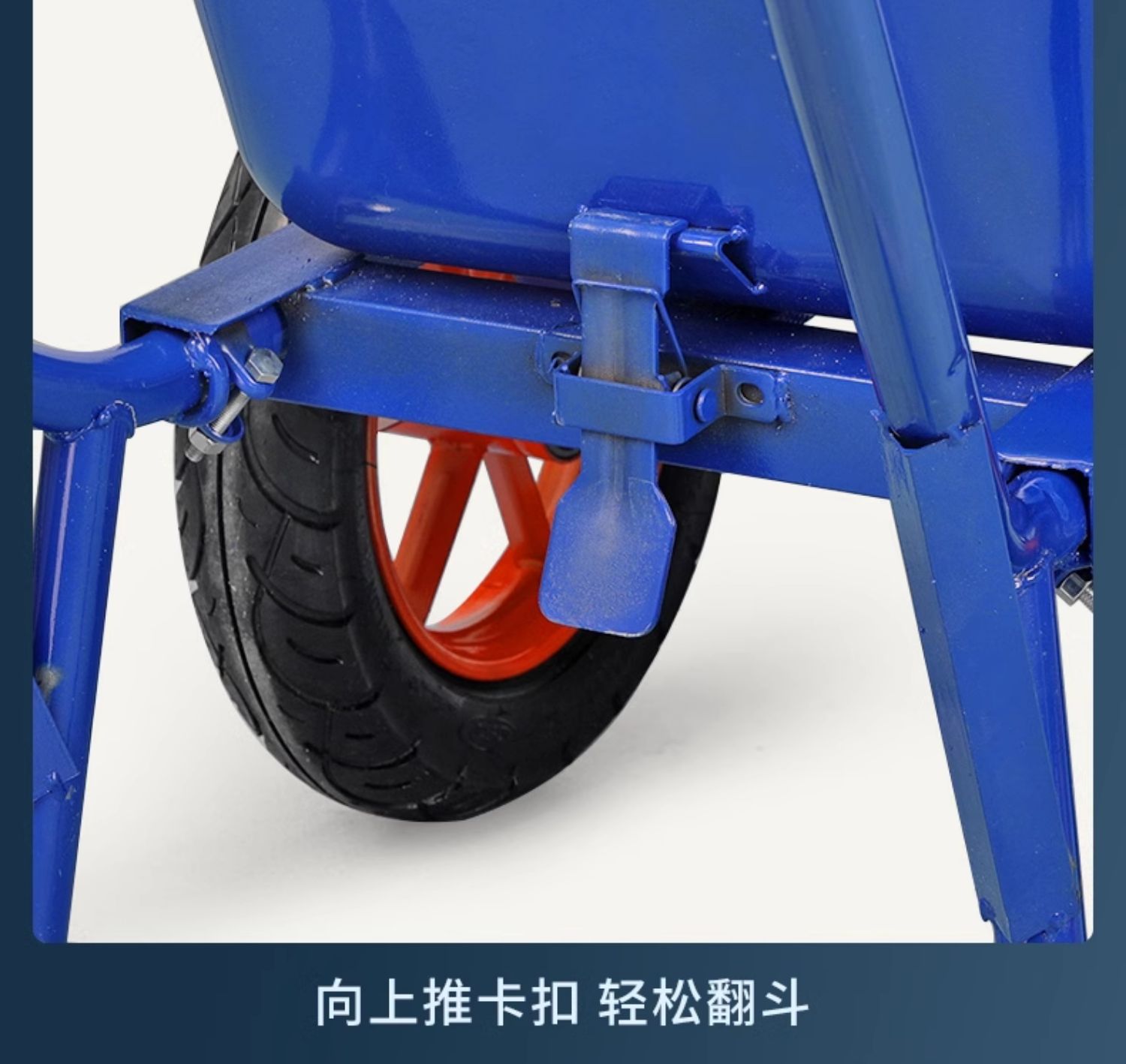 Double wheeled dump truck, household construction site, breeding farm, garden, soil and fertilizer handling truck, thickened double wheeled dump truck