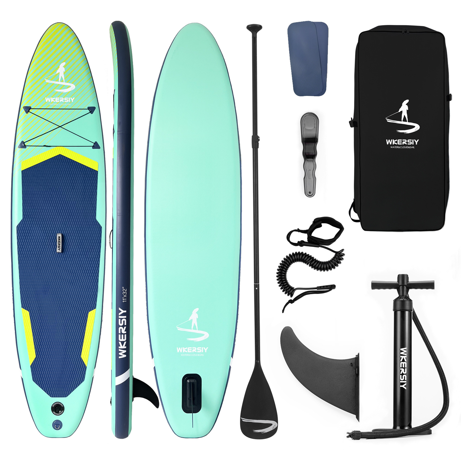 New Paddle One Piece Replacement Inflatable Surfboard Cross border Paddle Sup Board SAPBOARD Paddle Boat Surfboard