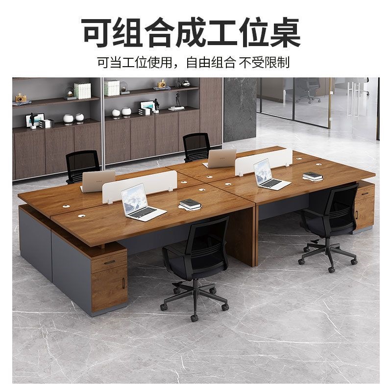 Office Desk Simple Modern Office Furniture Boss Desk and Chair Combination Manager President Single Desk Large Class Desk