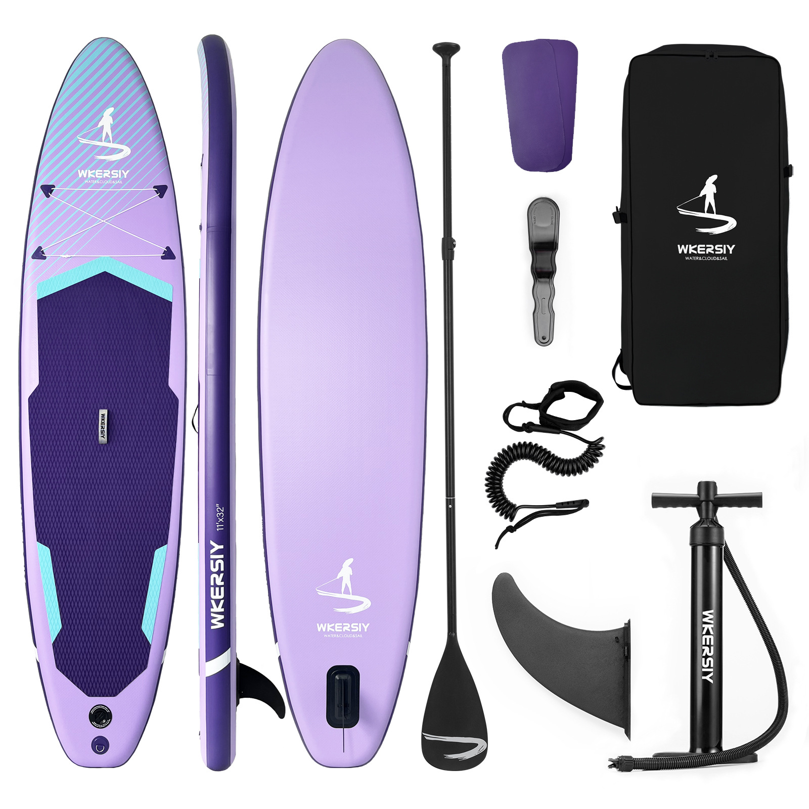 New Paddle One Piece Replacement Inflatable Surfboard Cross border Paddle Sup Board SAPBOARD Paddle Boat Surfboard