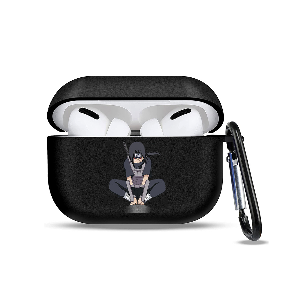 火影忍者airpods1/2保护套airpods3代蓝牙耳机壳宇智波写轮眼潮男