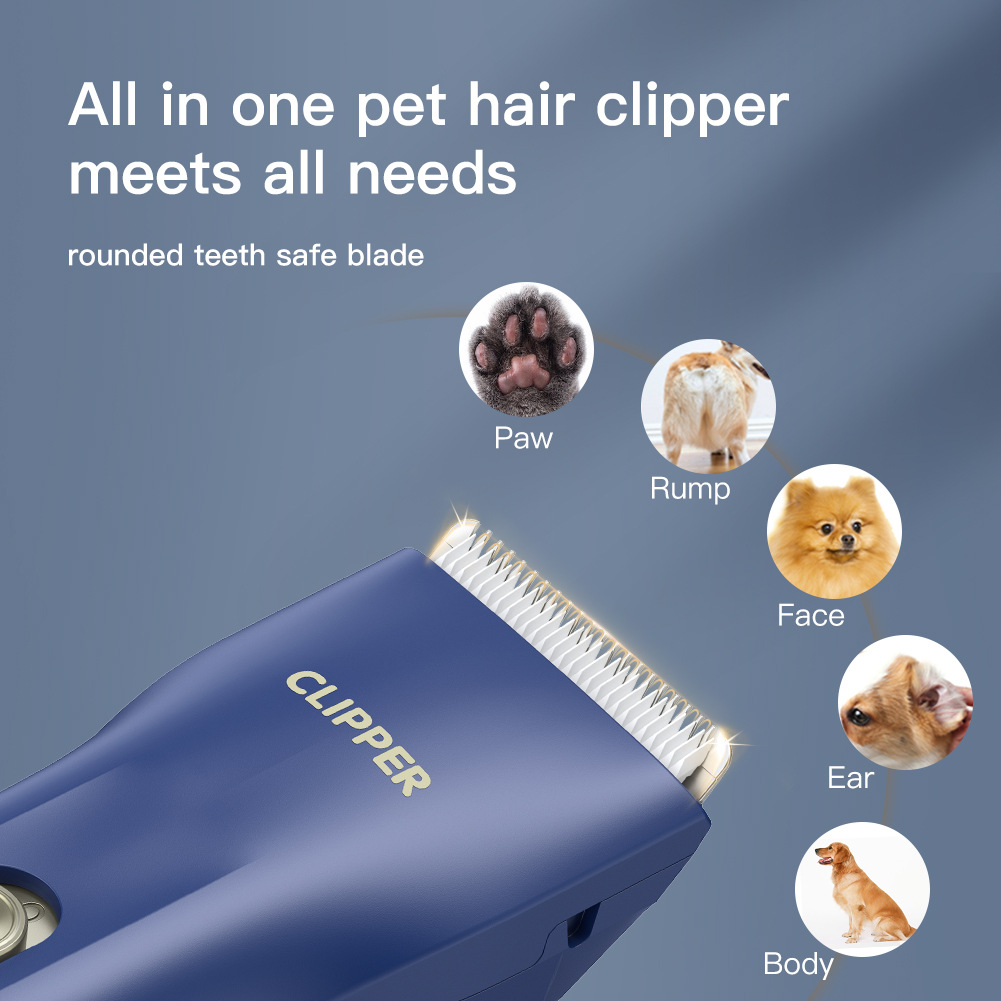 Amazon Simple Mini Silent Electric Pet Electric Push Push Push Cats Fair Shaver -застрявшие волосы IPX7 Водонепроницаемый