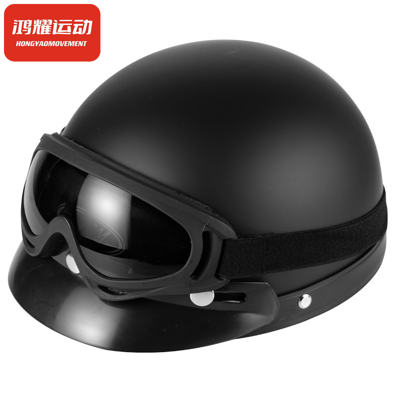 Half Helmet Summer Retro Lightweight Cycling Scoop Helmet Prince Bicycle Four Seasons Half Helmet Grey Breathable Men's and Women's Cycling Helmets