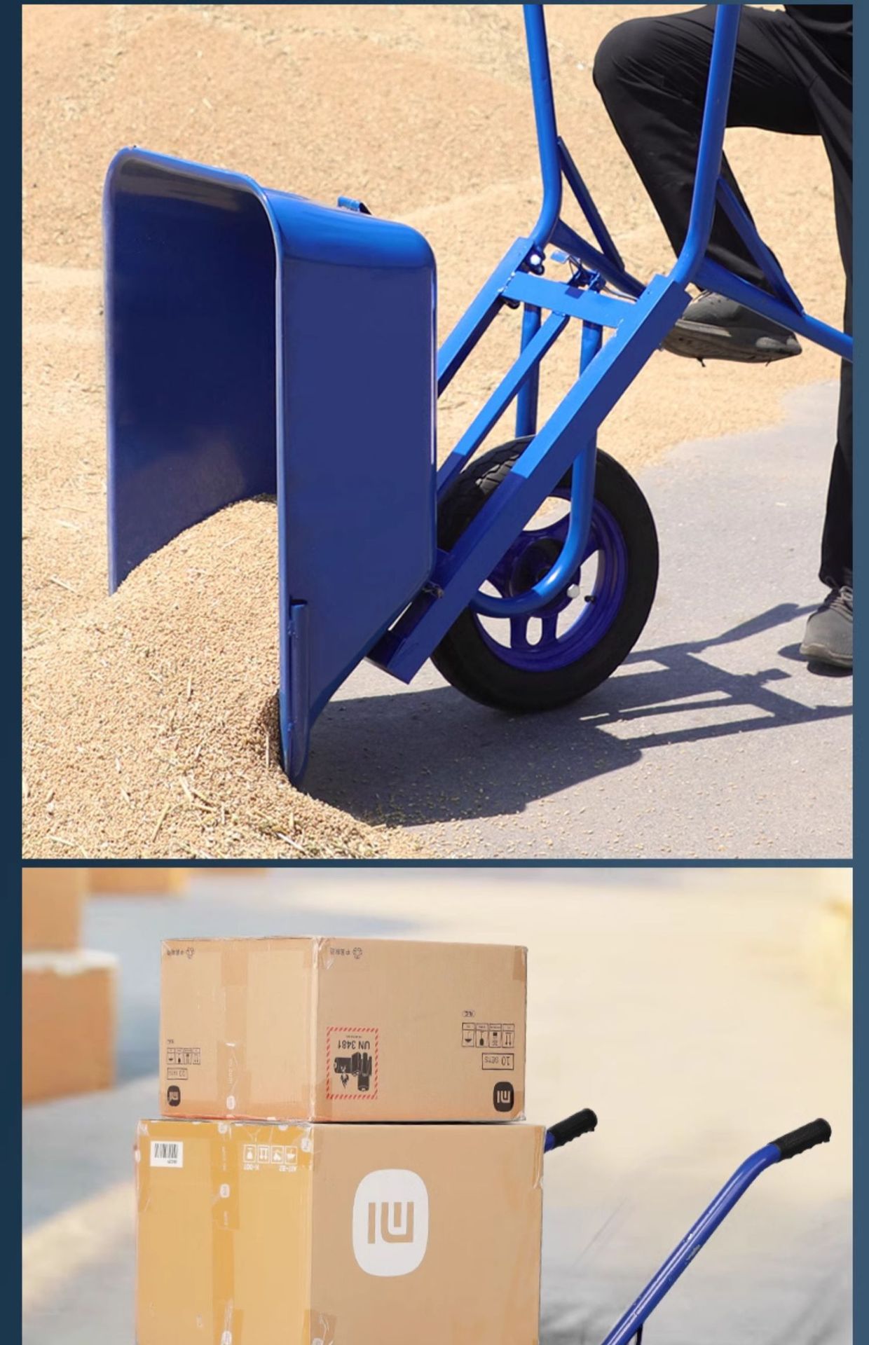 Double wheeled dump truck, household construction site, breeding farm, garden, soil and fertilizer handling truck, thickened double wheeled dump truck