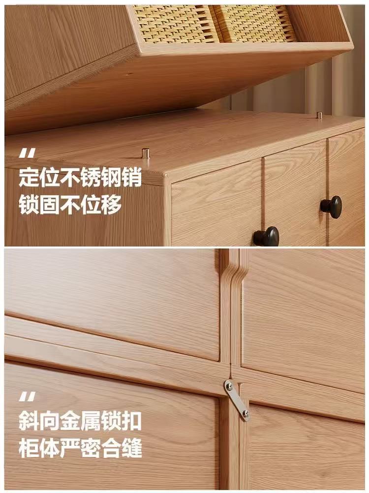 Модульный стеллаж-шкаф из массива дерева Chenjie Furniture