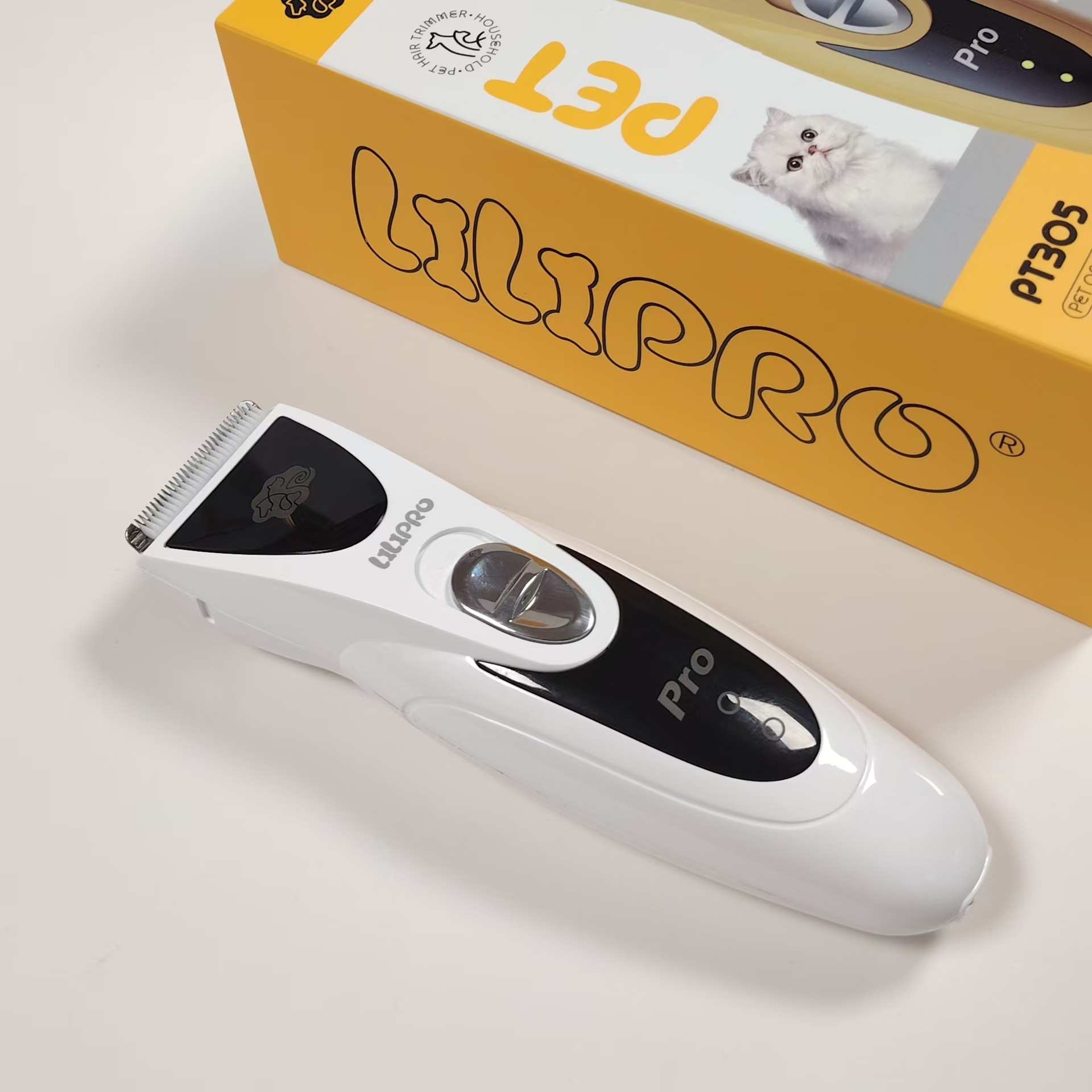 LILIPRO Amazon новая электрическая машинка для стрижки домашних животных, профессиональная бритва для собак, триммер для всего тела, машинка для стрижки волос