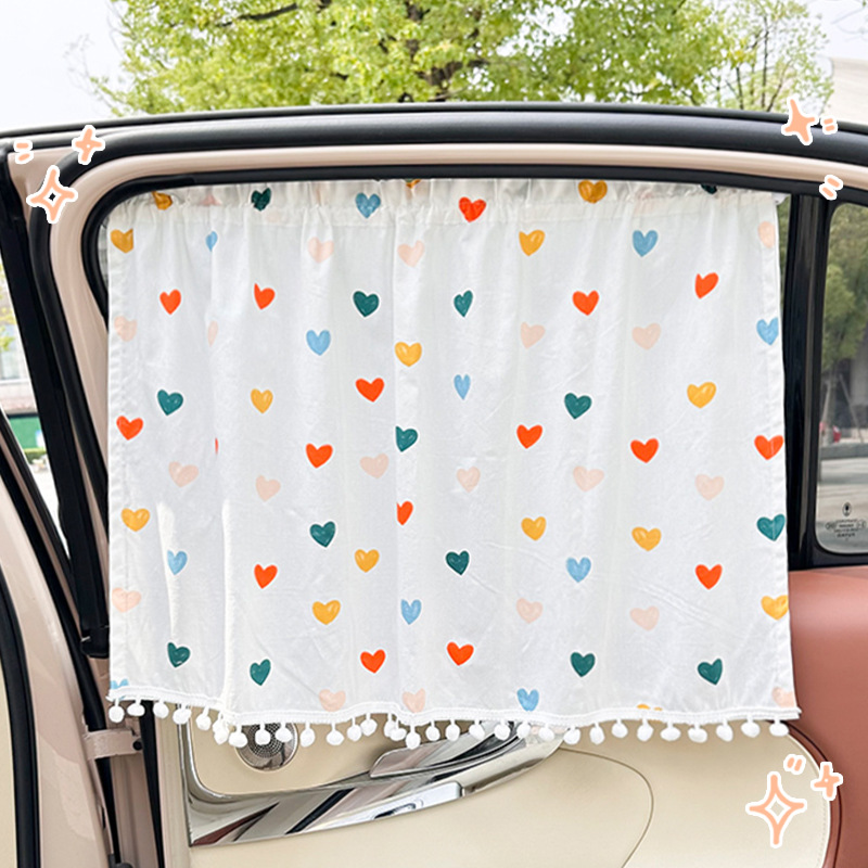Автомобильная солнцезащитная ломбад с помощью валотного автомобиля Sunshade Sunshade Summer Universal Suctic Cup Type Interior Privacy Cerbine