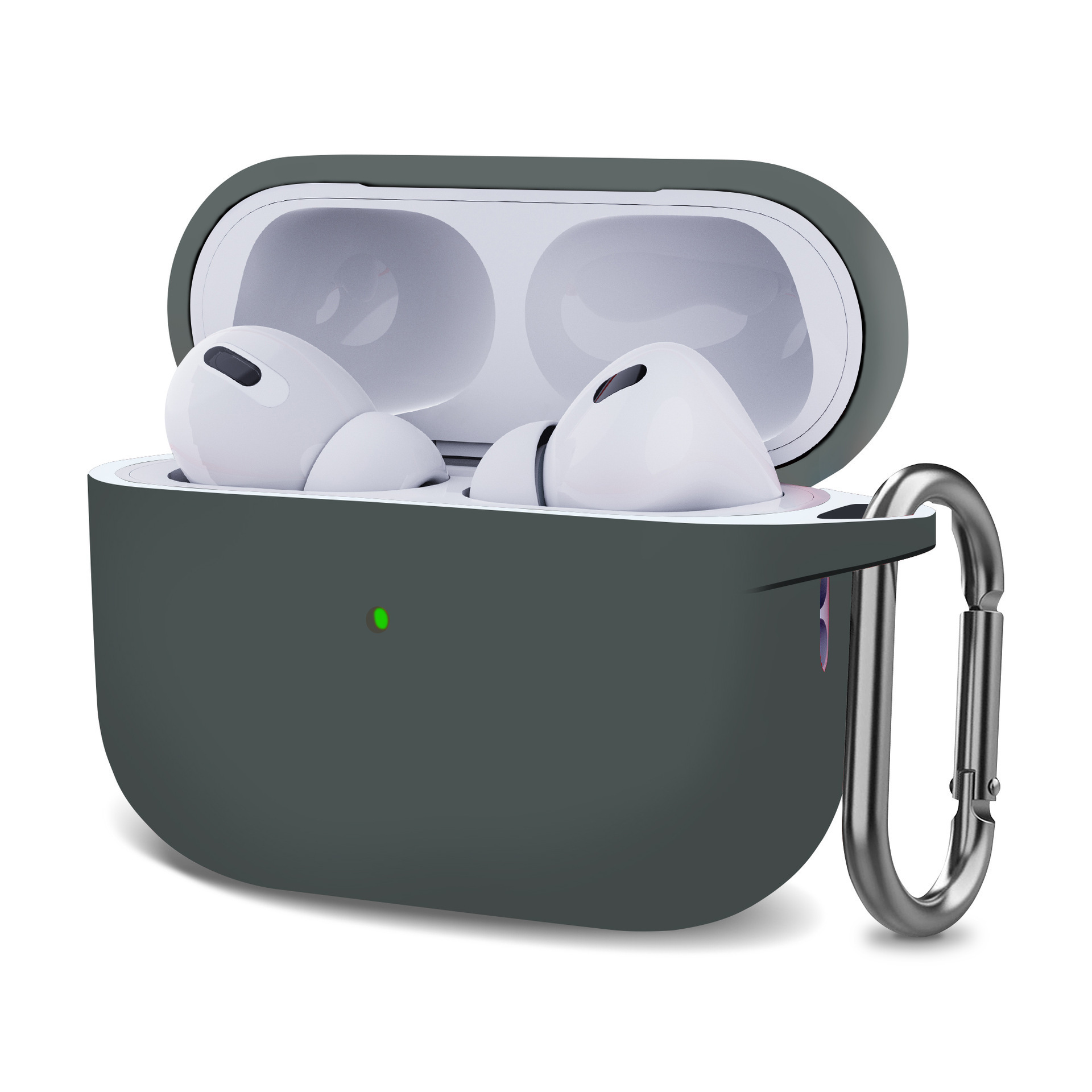 Suitable for AirPods Pro3 Apple 2025 new Bluetooth earphones, silicone solid color one-piece thick protective case