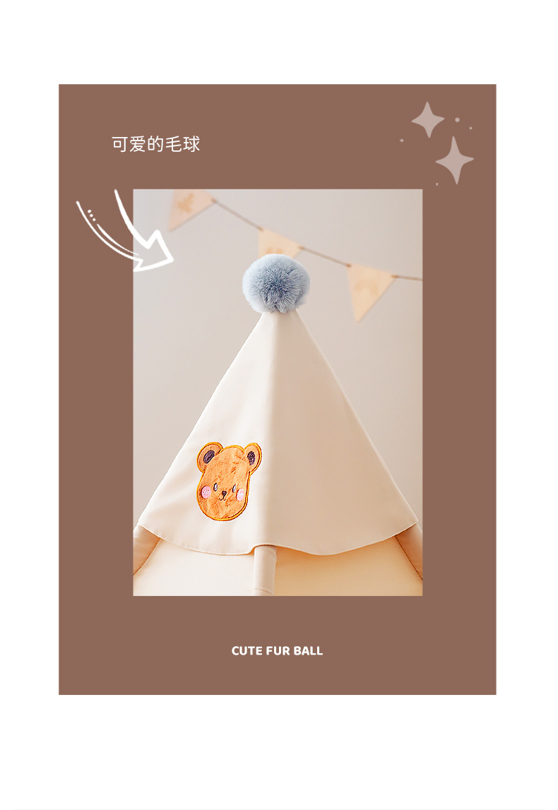 Children's Tent Indoor Indian Home Baby Princess Small House Boys and Girls Toy Game House Secret Base