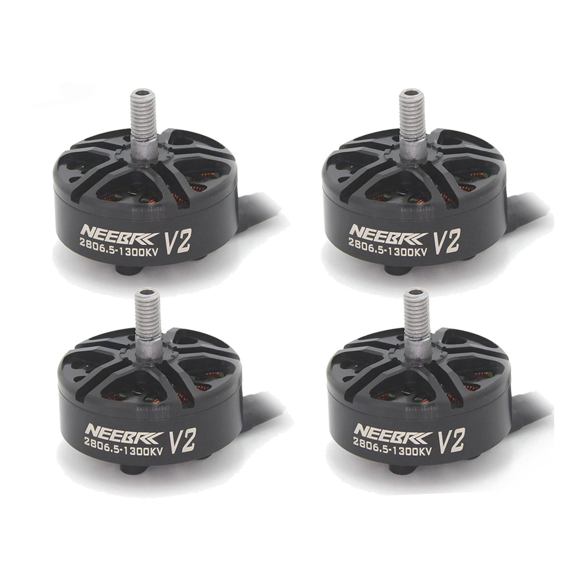 2806.5 V2多轴无刷外转马达1300KV 3-6S用于RC赛车FPV四轴飞行器