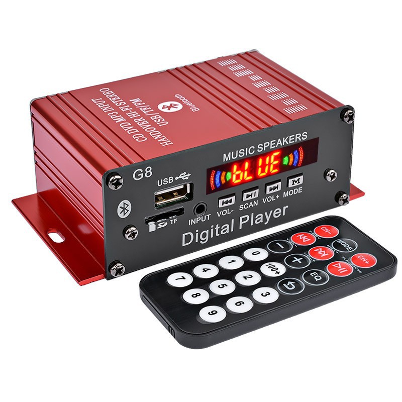 Усилитель HiFi G8 с Bluetooth и FM-радио