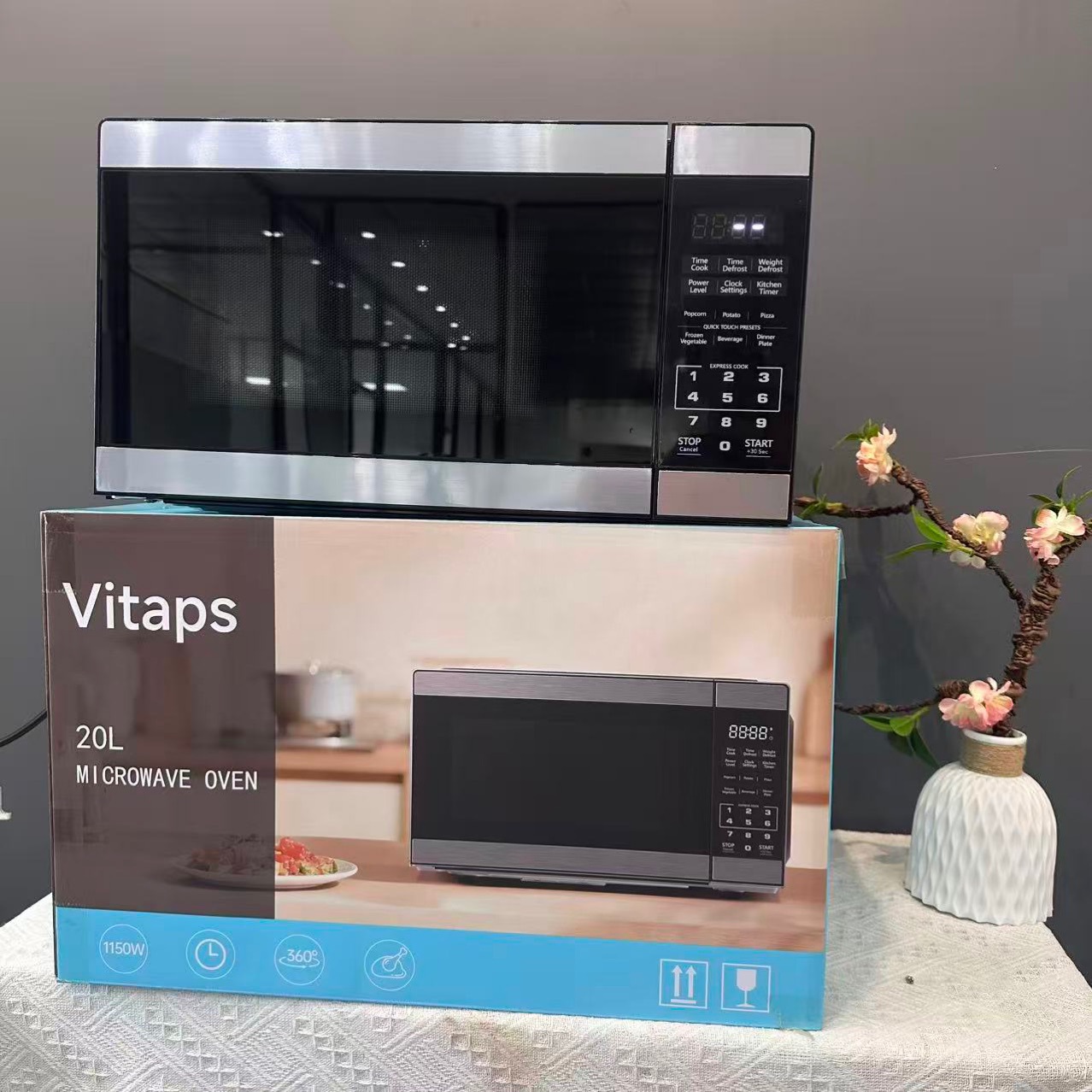 Микроволновая печь Vitaps WB0044 20л с сенсорным управлением