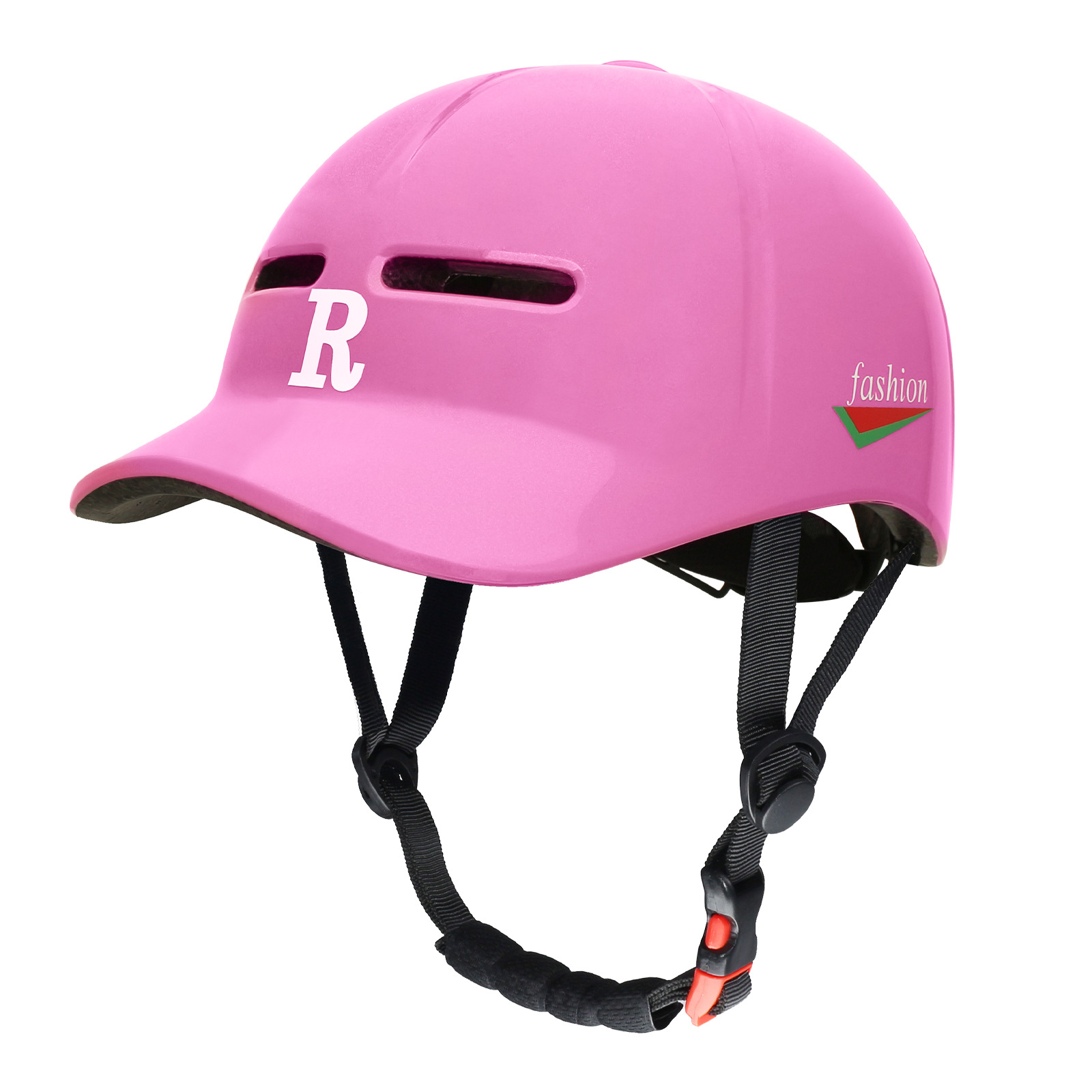 One piece molded duckbill cap, bicycle riding, commuting, all season electric bike, helmet, skateboard, roller skating, baseball