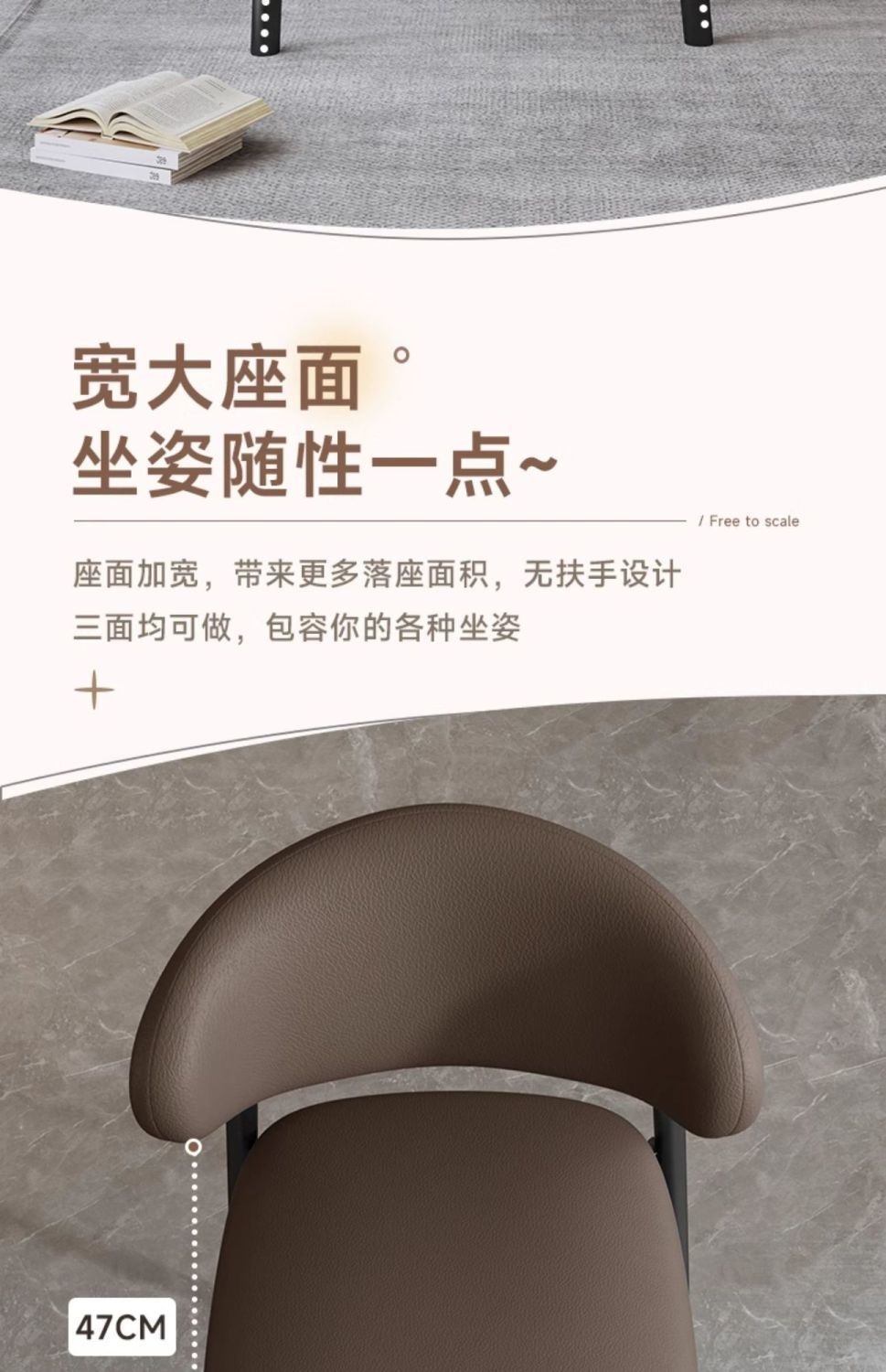 休闲椅金属架餐椅家用餐桌椅酒店餐厅座椅软包休闲舒适洽谈靠背椅