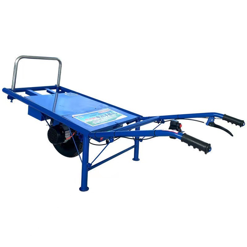 Agricultural chicken bus, climbing hill, hand push, small electric orchard transportation, unicycle, single wheel climbing tiger cart