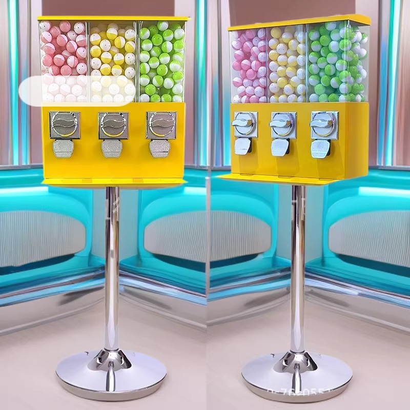 2026 new candy elastic ball toy mechanical egg twisting machine commercial vending machine capsule vending machine