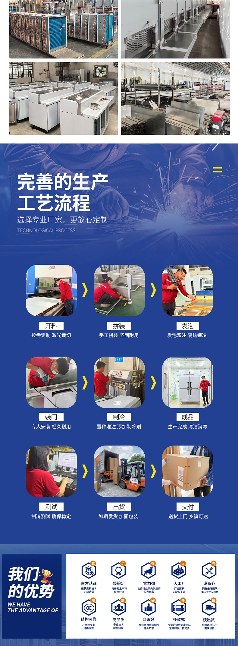 蛋糕柜冷藏展示柜商用甜品水果保鲜熟食西点柜水果展示柜子母柜