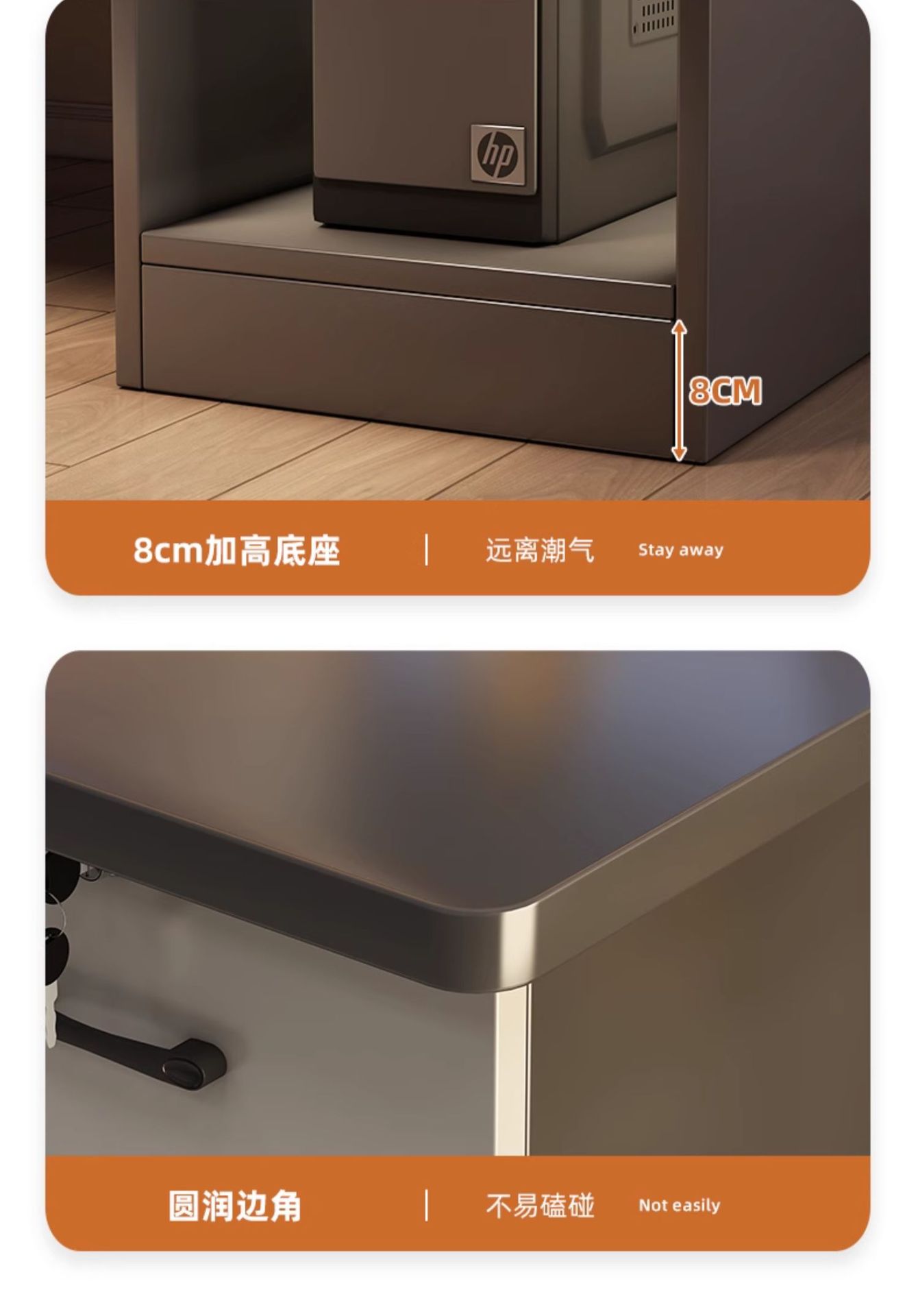 Office desk boss desk 2026 new light luxury simple office desk with drawers, employee position, leader computer desk