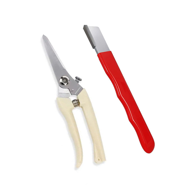 Strong stainless steel pruning shears for rough branches, orchard fruit picking, specialized flower pruning and fruit thinning, multifunctional garden tree branches shears