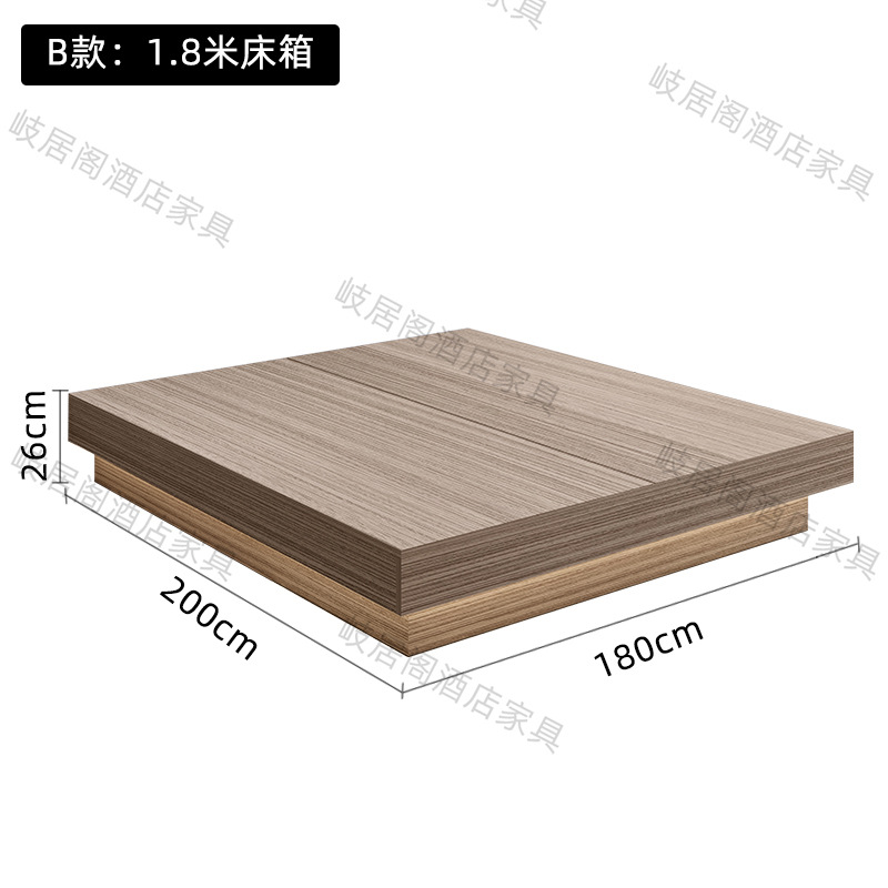 Каркас кровати для отеля Qiju Pavilion BS03