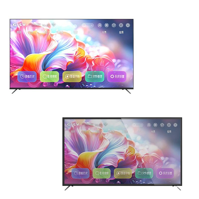 Смарт-телевизор QLED 100 дюймов с безрамочным экраном и 4K разрешением