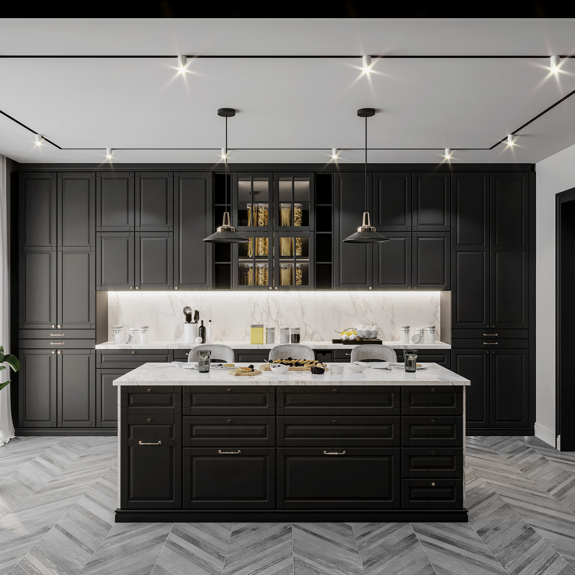 Factory direct sales kitchen stove integrated cabinet quartz stone countertop integrated cabinet household kitchen furniture set cabinet