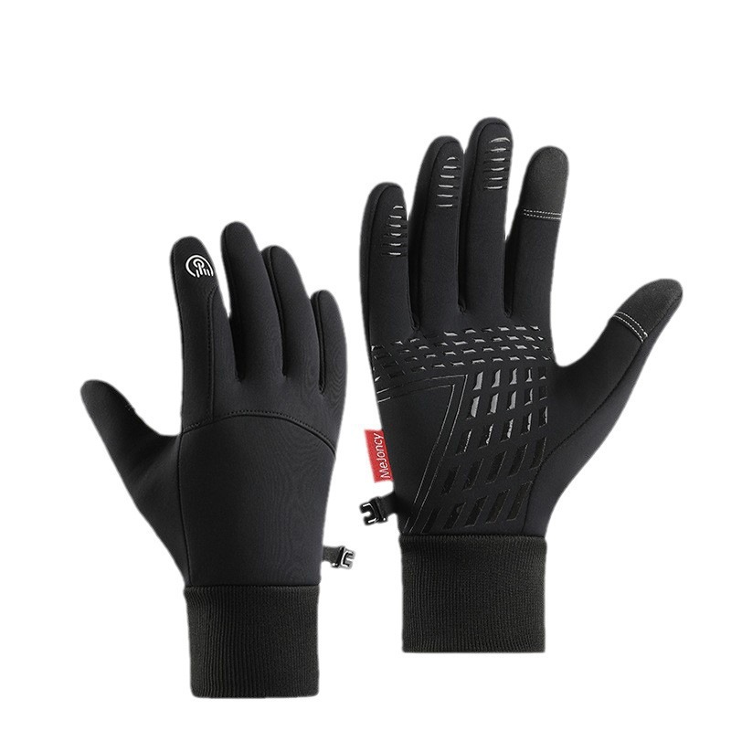 Winter Warm Gloves for Men and Women Touchscreen Skiing Outdoor Sports with Velvet Waterproof and Cold proof Bicycle Riding Gloves