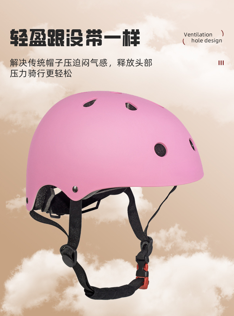 自行车头盔 耐冲击通风运动自行车梅花盔滑板溜冰轮滑头盔护具厂