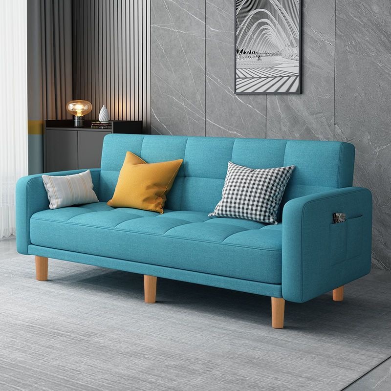 Sofa, small-sized living room, sofa bedroom, simple modern rental room, three person folding sofa bed, dual-use