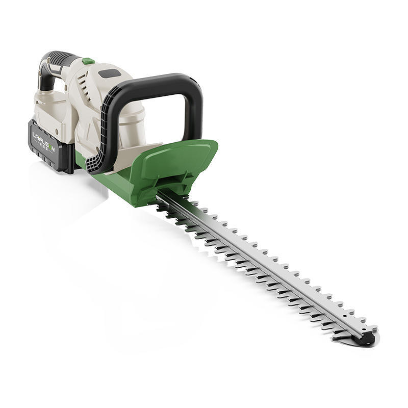Upgraded lithium battery cordless electric hedge trimmer for household garden shrub pruning, fence trimming, and pruning