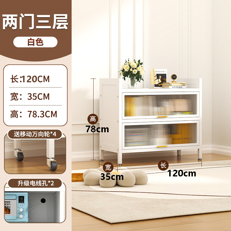 Steel Bookcase with Door, Children's Bookshelf, Dustproof Storage Cabinet, Home Display Cabinet, Bedroom Floor Storage Cabinet, Storage Rack
