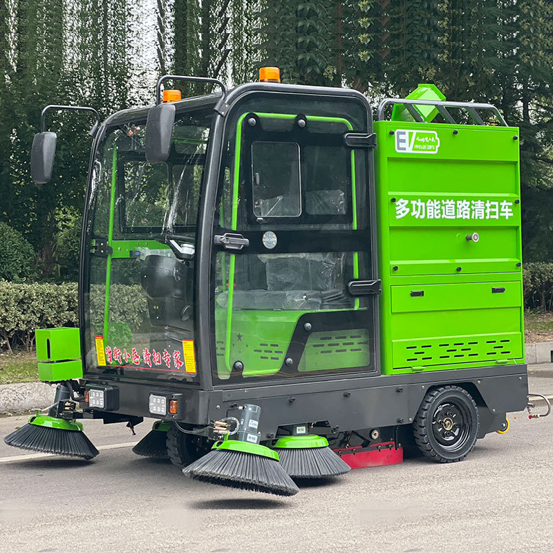 Driving sweeper, municipal sanitation road vacuum cleaner, factory workshop, property electric industrial sweeper