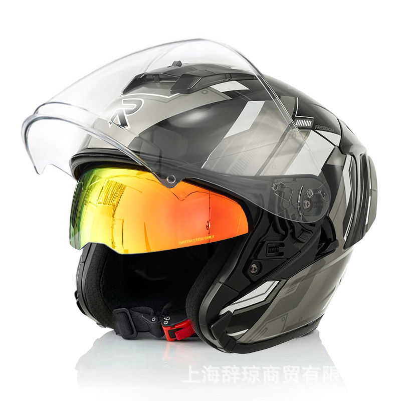 RSV Motorcycle Helme Men's Machine Женский лето-четверть шлема мотоцикл наполовину шлем Four Seasons Universal Ro-5