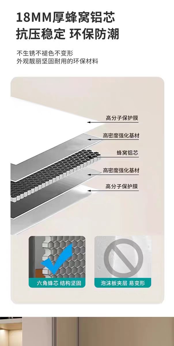 蜂窝铝浴室边柜墙角立柜卫生间侧柜高柜夹缝收纳柜防水窄柜储物柜