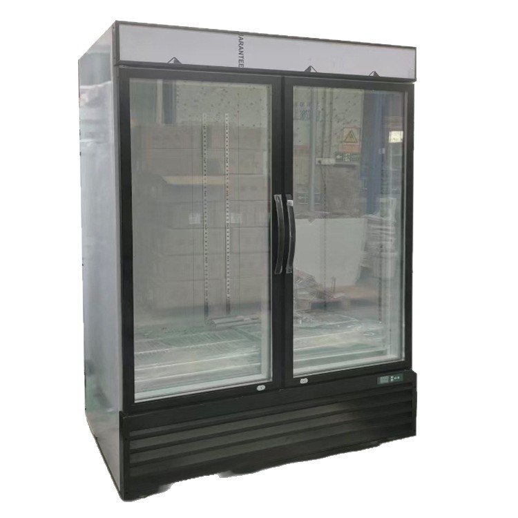 Vertical refrigerated cabinet, wholesale display of cold drinks, under cabinet unit, single door, double door, three door, 2-8 refrigerated foreign trade refrigerated cabinet