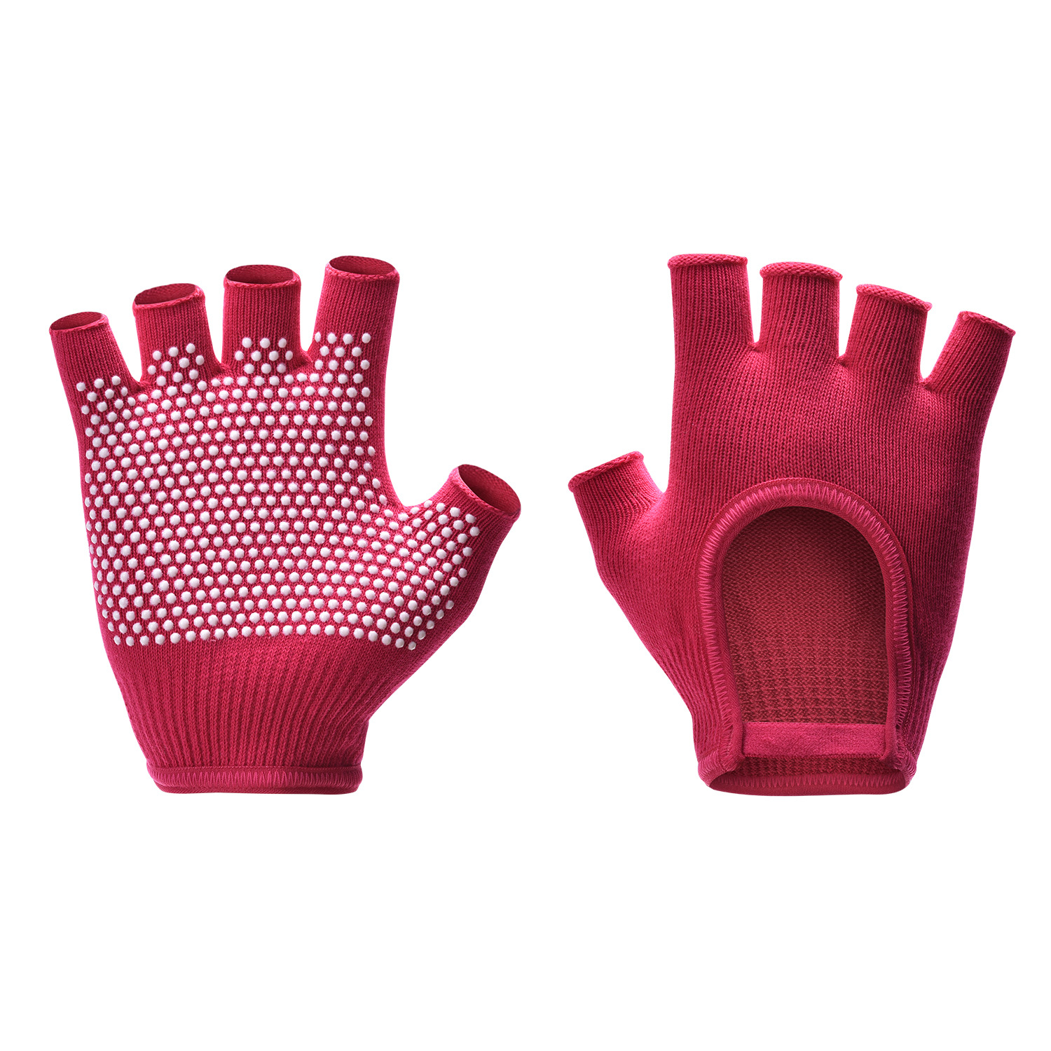 [Yoga Gloves B1] Half Finger Female Fitness Barbell Lifting Pot Equipment Cycling Road Bike Jumping Rope Badminton Cocoon Prevention