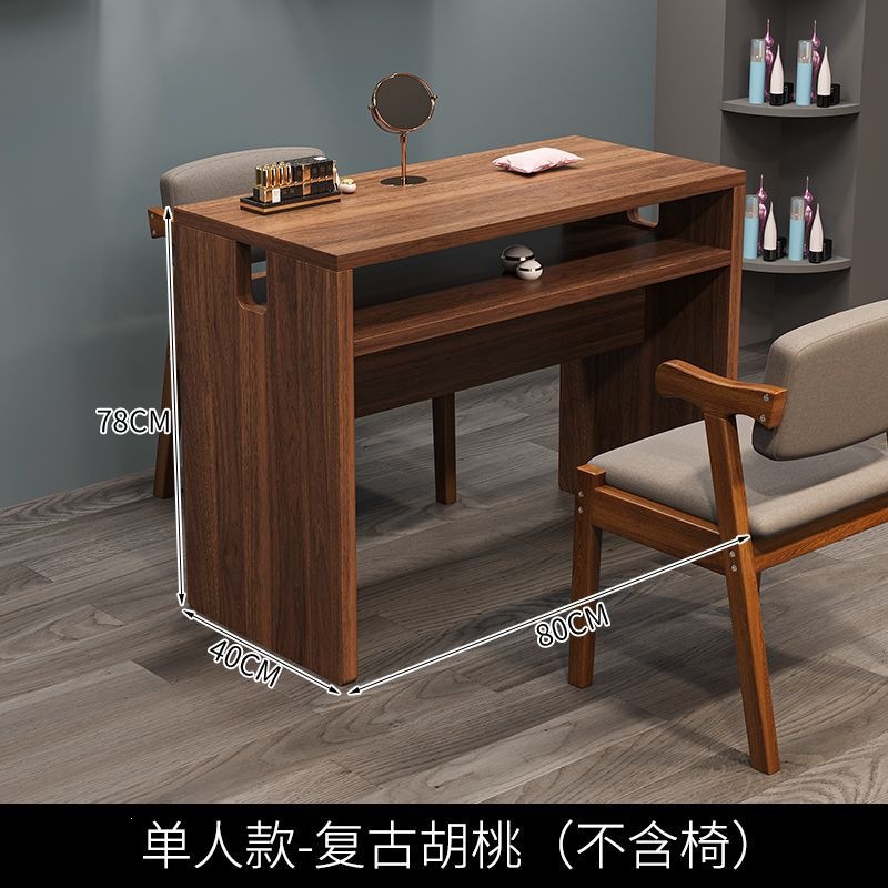 Стол для маникюра Yiling Furniture в ретро-стиле (на одного и двух человек)