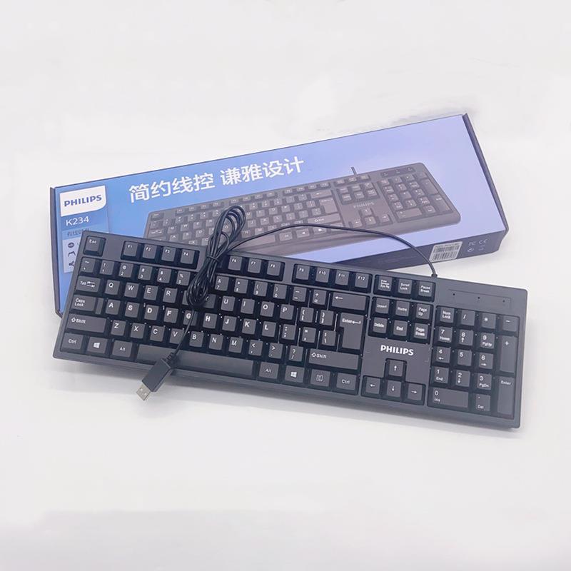 SPK6234 Wired Keyboard USB Home Office Desktop Laptop Keyboard