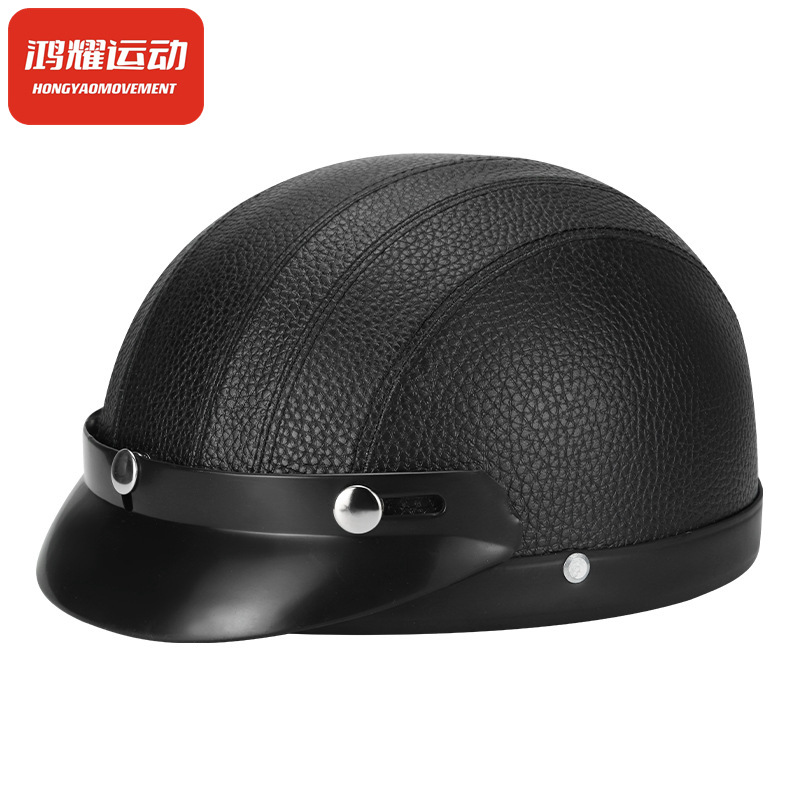 Half Helmet Summer Retro Lightweight Cycling Scoop Helmet Prince Bicycle Four Seasons Half Helmet Grey Breathable Men's and Women's Cycling Helmets