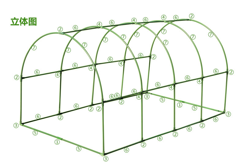 Arched flower insulation outdoor flower room assembly winter flower warm room balcony courtyard vegetable antifreeze warm shed factory direct sales