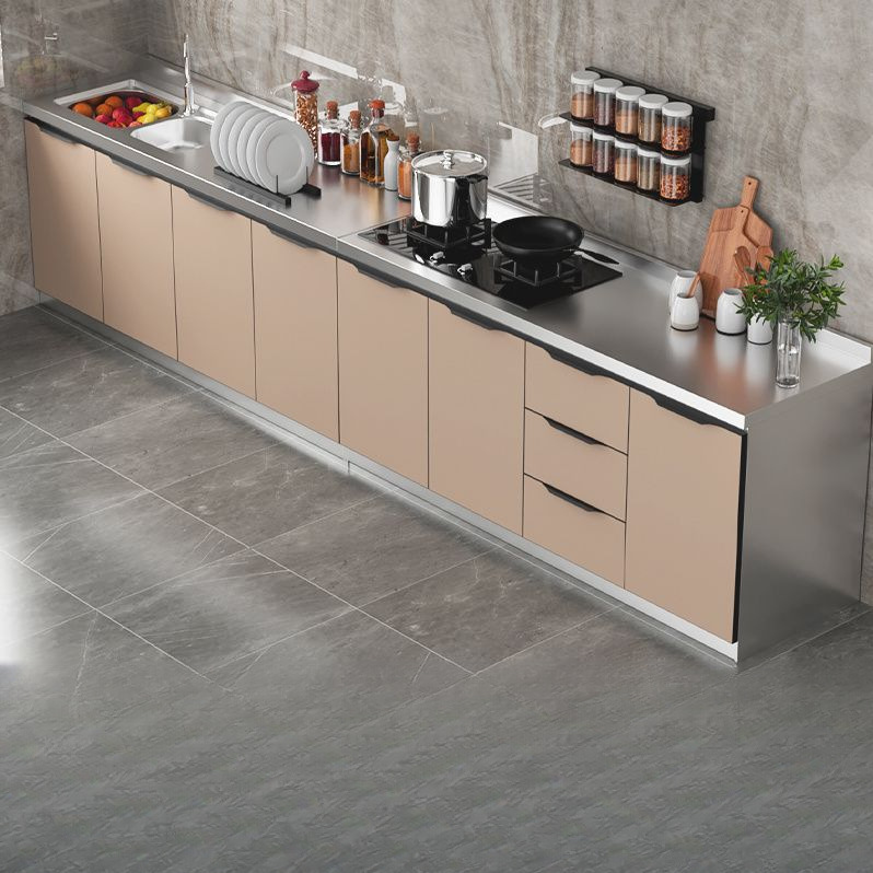 Stainless steel household cabinet, stove cabinet, kitchen integrated cabinet, storage cabinet, dining cabinet, sink, bowl cabinet, storage cabinet