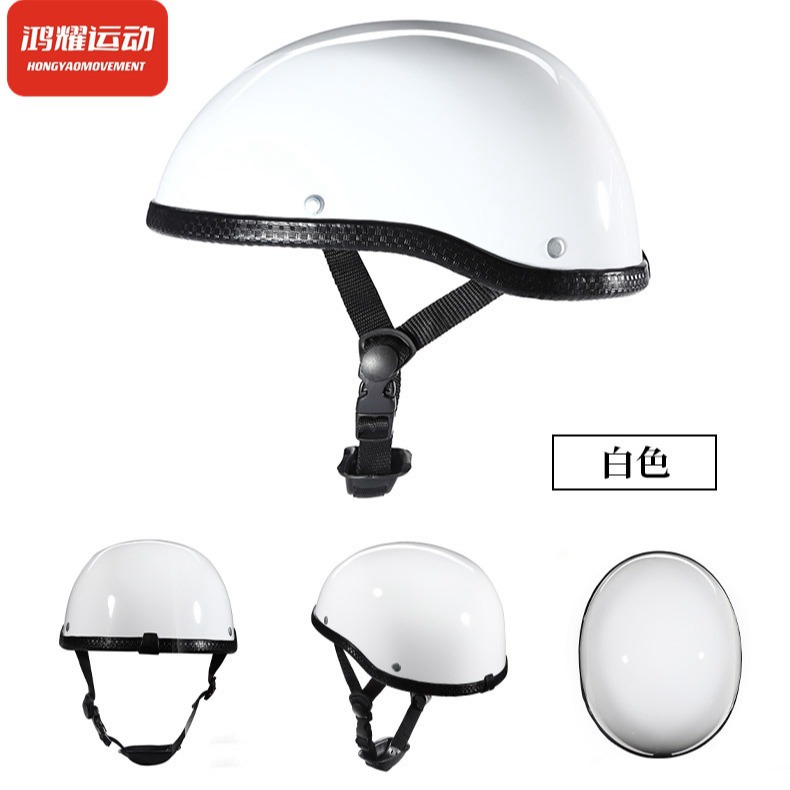 Half Helmet Summer Retro Lightweight Cycling Scoop Helmet Prince Bicycle Four Seasons Half Helmet Grey Breathable Men's and Women's Cycling Helmets