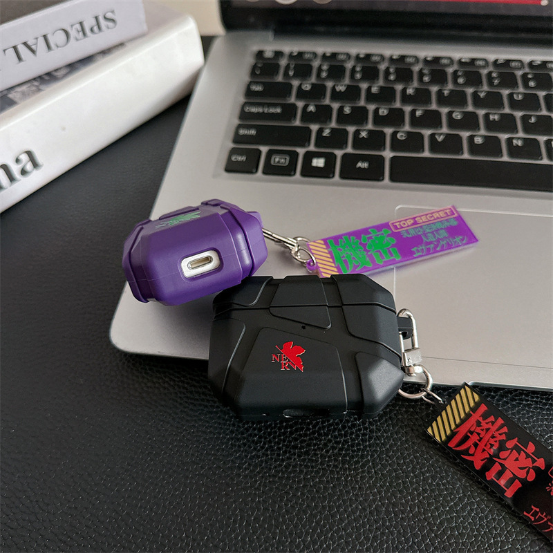 New Century EVA Meteorite Pattern AirPods 4th Generation Protective Cover Suitable for 2nd and 3rd Generation Pro2 Apple Bluetooth Earphone Case