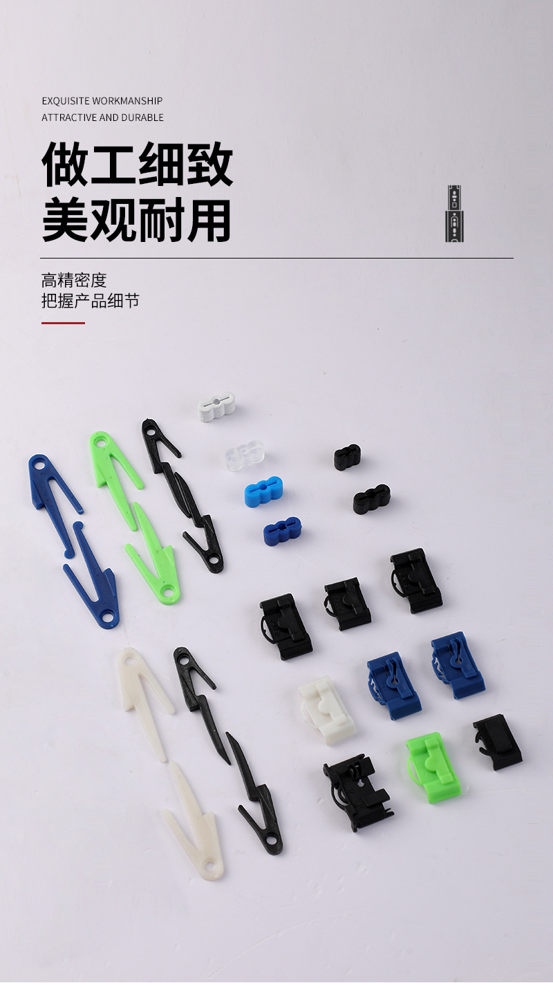 Three section steel ball guide rail plastic accessories damping guide rail thickened silent drawer cabinet assembly slide rail accessories wholesale