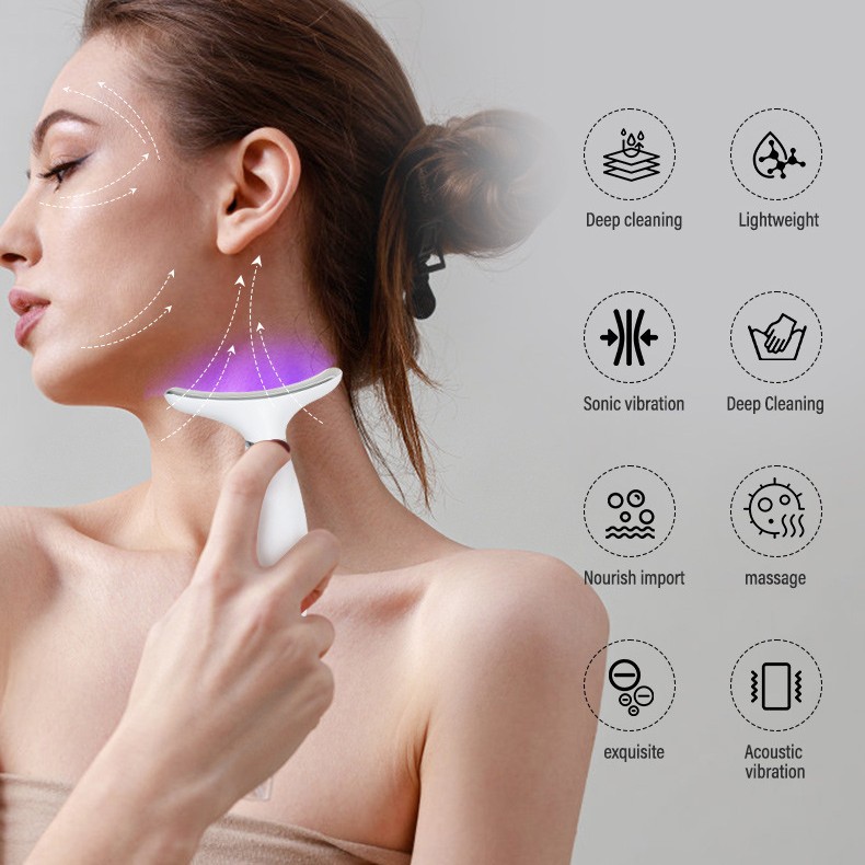 Микротоковый массажер для лица и шеи Chongao GLX-101