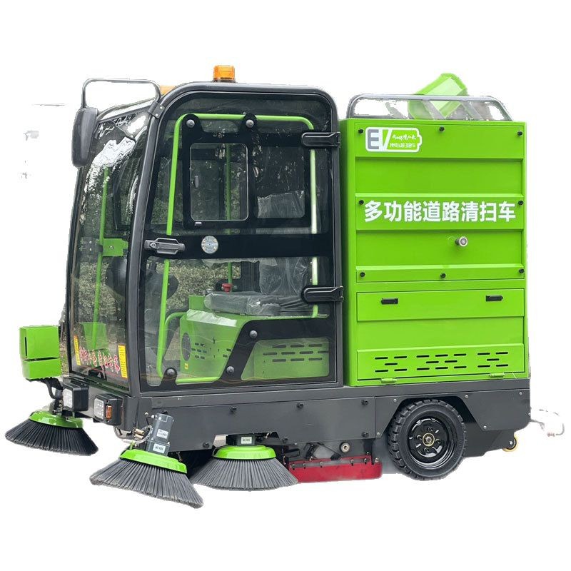 Driving sweeper, municipal sanitation road vacuum cleaner, factory workshop, property electric industrial sweeper