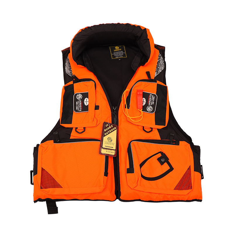 Fishing vest, life jacket, surfing, swimming, drifting, high buoyancy, adult detachable portable buoyancy vest